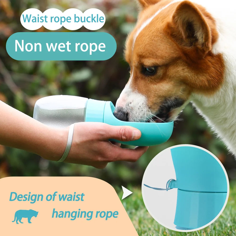 Pet Travel Water Bottle Universal For Cats Dog Food Dispenser Puppy Water Bottle Leak Proof Walking Cup For Outdoor Use Bowl