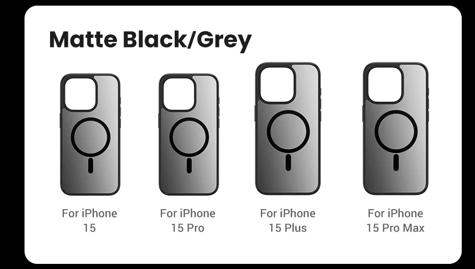 UGREEN Magnetic TPU Case for iPhone 17 / 16 / 15 / 14 / 13 Pro Max