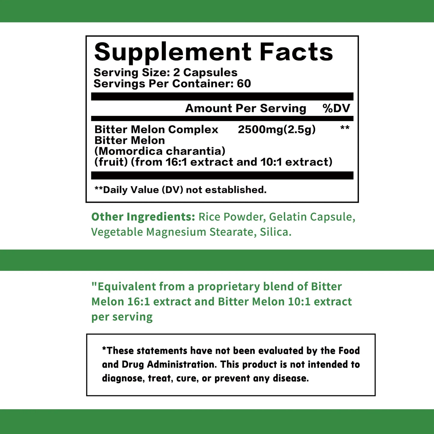 Bitter Melon Complex Capsules – Metabolic & Digestive Support (120 Count)