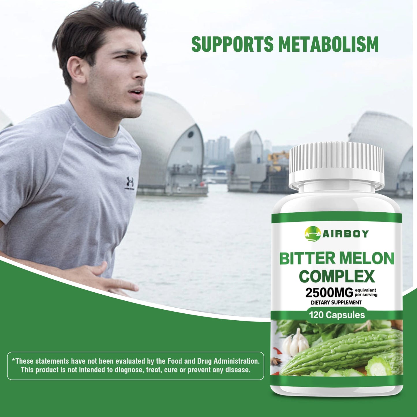 Bitter Melon Complex Capsules – Metabolic & Digestive Support (120 Count)