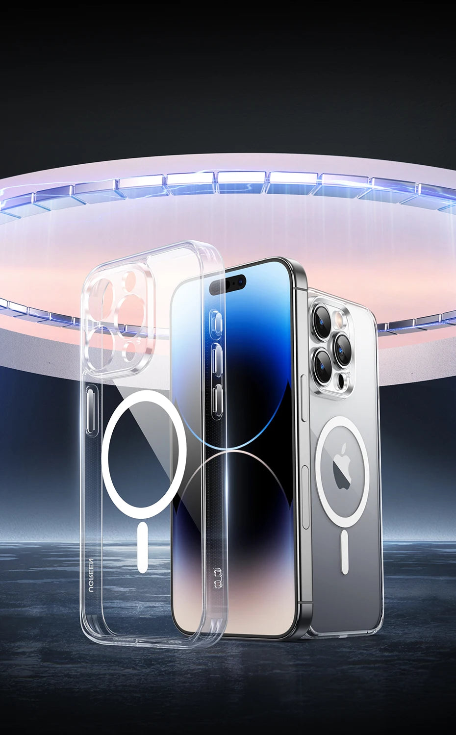 UGREEN Magnetic TPU Case for iPhone 17 / 16 / 15 / 14 / 13 Pro Max