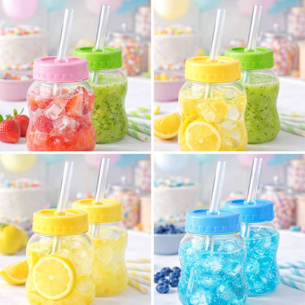 🍼 Cute Baby Bottle Money Jar Piggy Bank – 33.8 fl oz Clear PVC Storage Bottle | Beverage Jar, Party Decoration, Kids Coin Bank