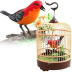 Device Toys Singing & Chirping Bird In Cage  with Realistic Sounds & Movements G8Central