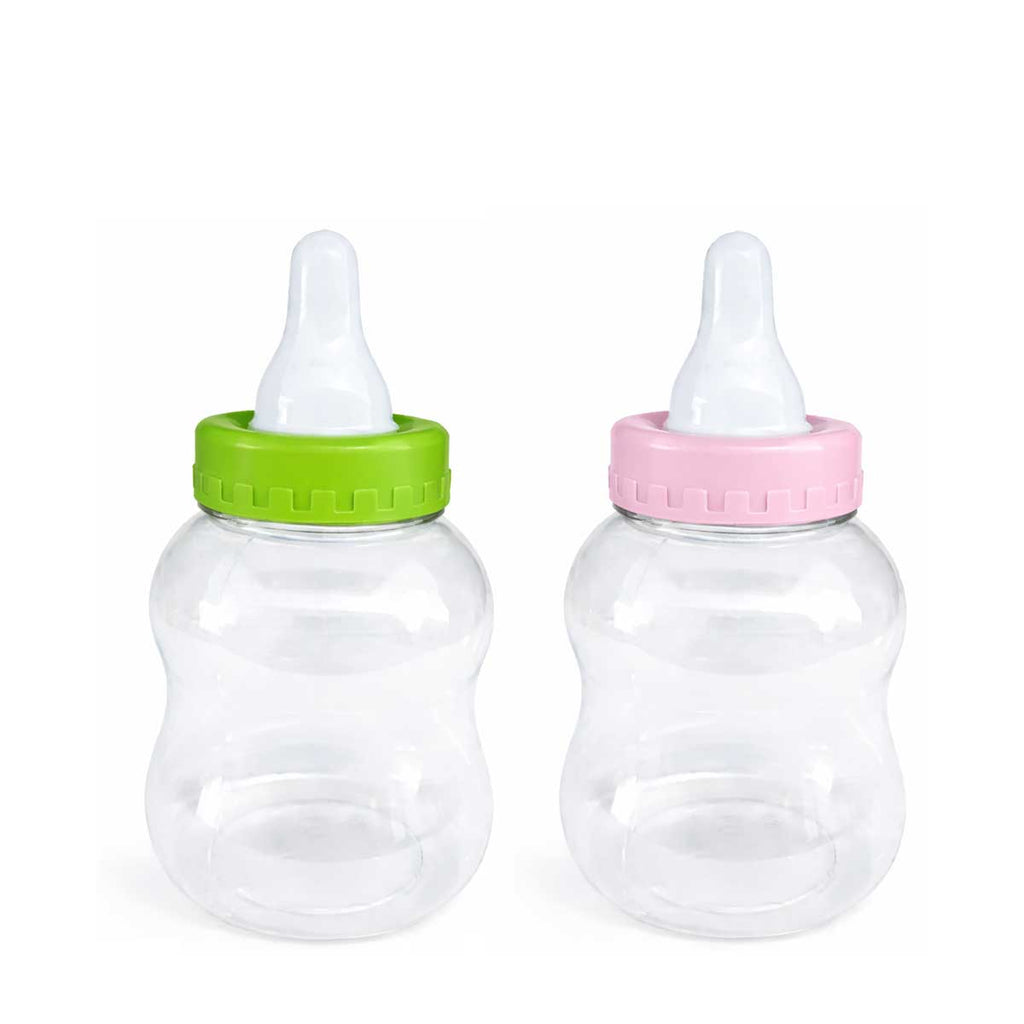 🍼 Cute Baby Bottle Money Jar Piggy Bank – 33.8 fl oz Clear PVC Storage Bottle | Beverage Jar, Party Decoration, Kids Coin Bank