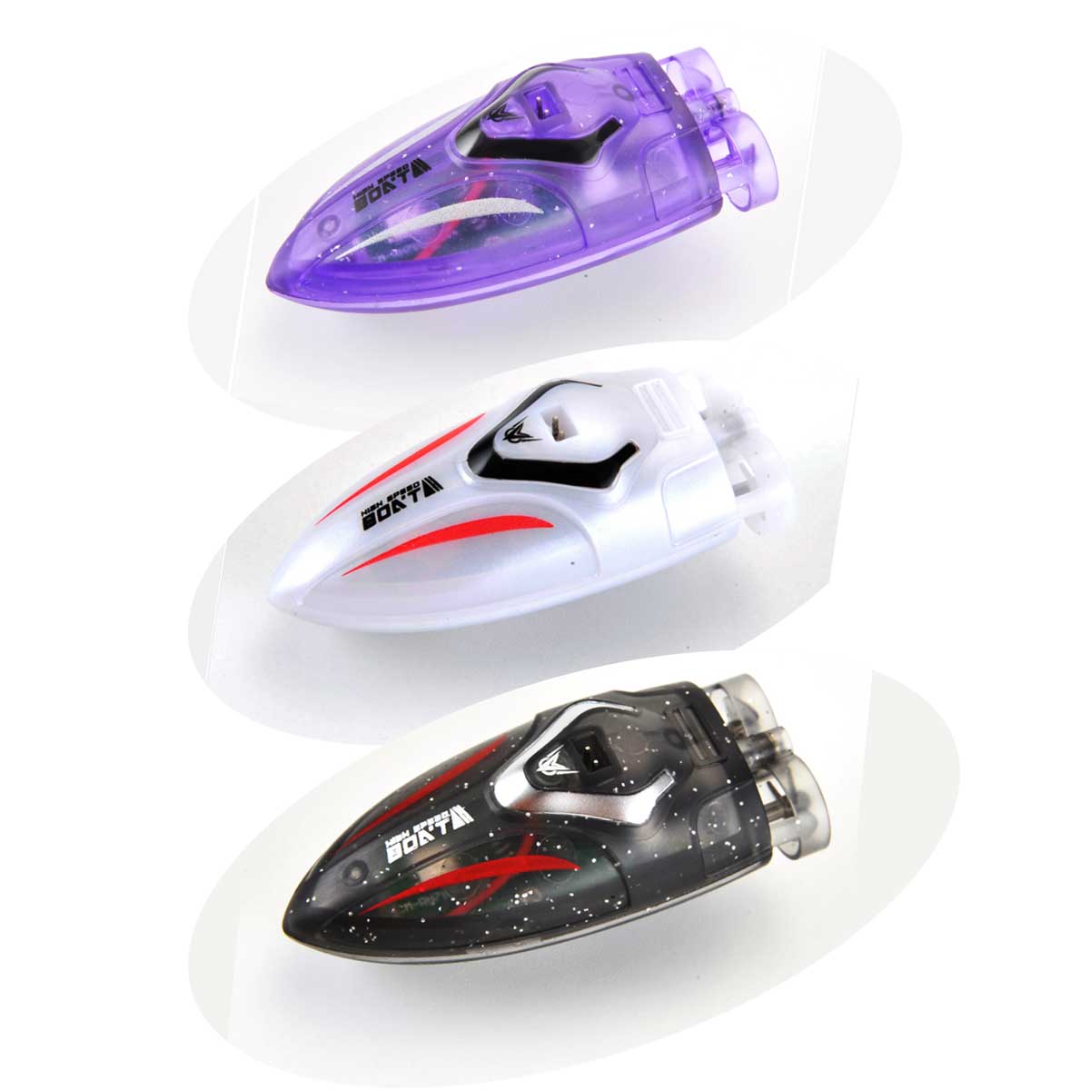 Mini Remote Control Boat 2.4G 🚤 | Rechargeable RC Toy for Pools, Bathtubs & Fun Stunts 🎮