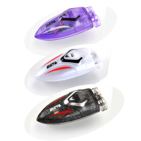 Mini Remote Control Boat 2.4G 🚤 | Rechargeable RC Toy for Pools, Bathtubs & Fun Stunts 🎮