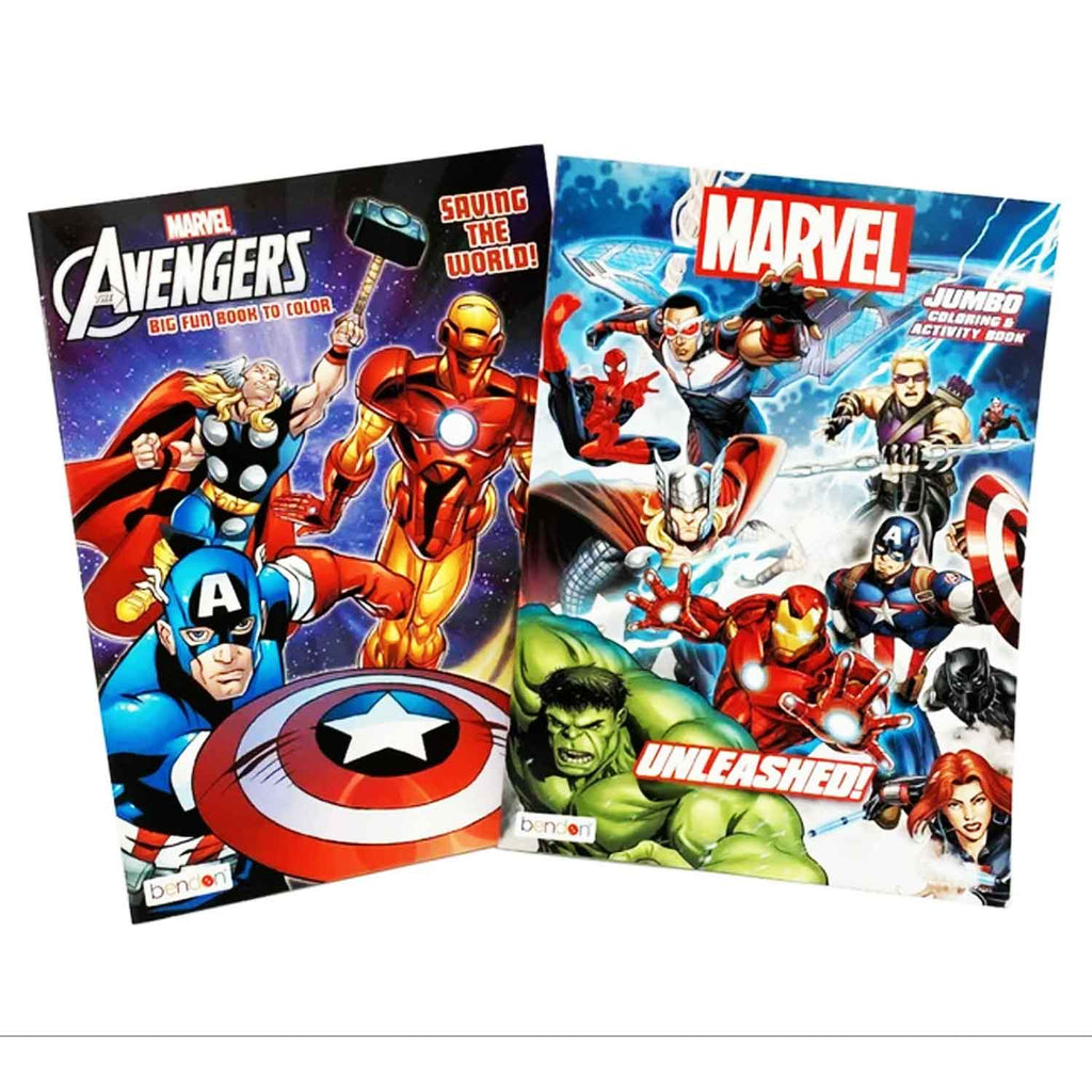 marvel avengers coloring book
