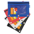 3 Ring Pencil Pouch, Clear Window, Classic Color G8Central