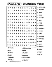 Puzzles Book | KAPPA Jumbo Large Print Word Finds Paperback | 2-Titles