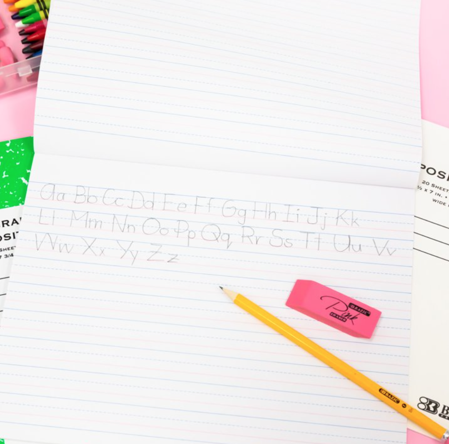 Manuscript Writing Pad Handwriting Workbook  50 Sheets, 10.5" x 8"