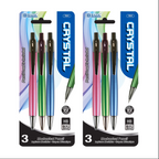 Titan Mechanical Pencil 0.7mm – 3 Pack (Latex-Free Eraser) | Refillable HB #2 Lead, Retractable Tip | 1 Pack, 2 Pack, 24 Pack Bulk Options