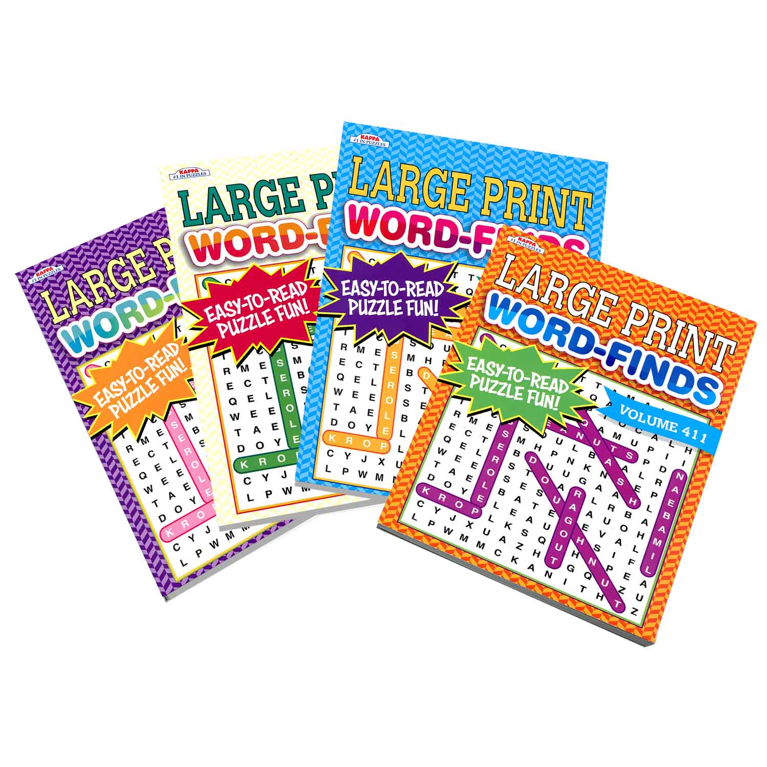 KAPPA Large Print Word Find Puzzle Book – Easy-to-Read Word Search for Adults & Seniors 🧠📖10.75" x 7.75" | 67 Puzzles with Answers | Multi-Pack Options (2–48 Pack) G8Central