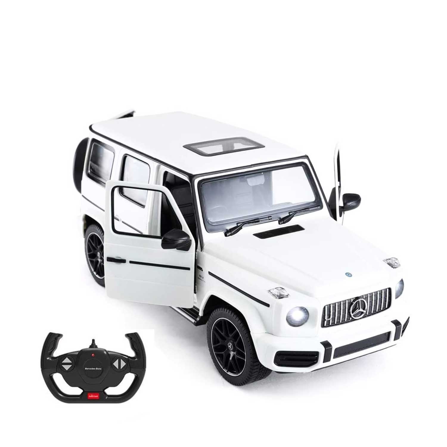 Toy Vehicle 1:14 Scale Remote Control Mercedes-AMG G63 | WHITE