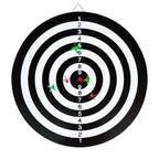 16.25" Dart Set with Double-Sided Board | Includes 6 Steel-Tip Darts 🏆 Fun & Competitive Play G8Central