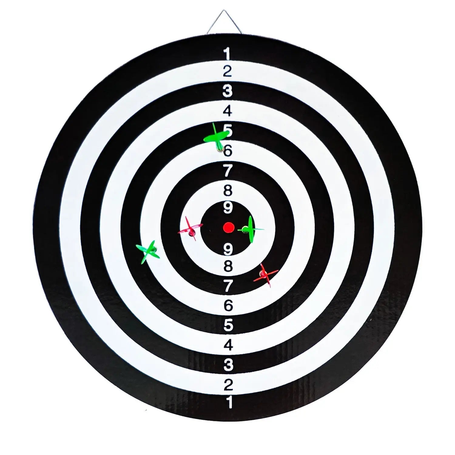 16.25" Dart Set with Double-Sided Board | Includes 6 Steel-Tip Darts 🏆 Fun & Competitive Play G8Central