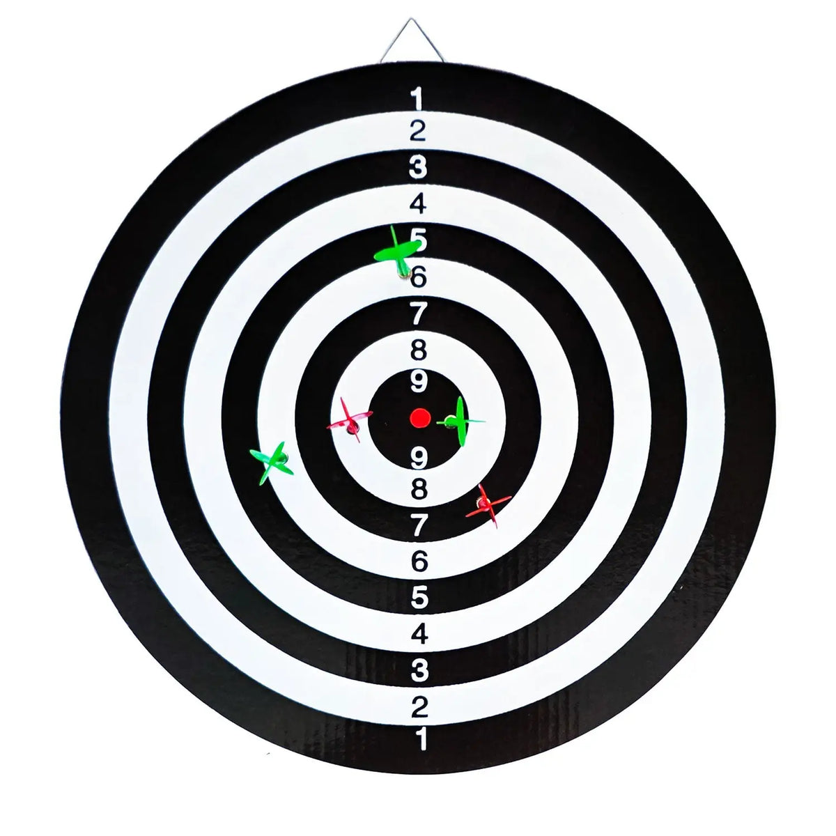 16.25" Dart Set with Double-Sided Board | Includes 6 Steel-Tip Darts 🏆 Fun & Competitive Play G8Central