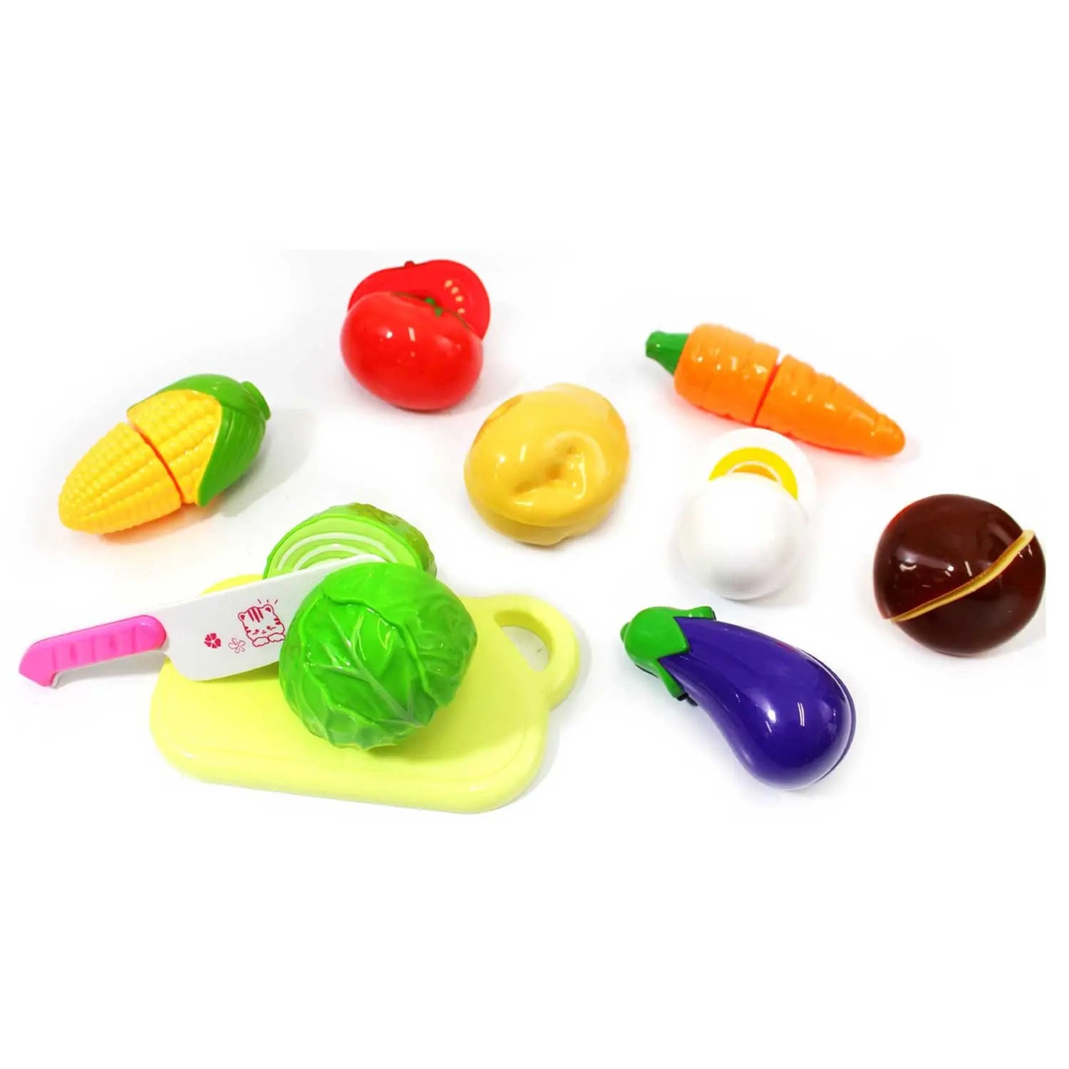 Toy Kitchens & Play Food Fun Cutting Vegetables Food Set G8Central