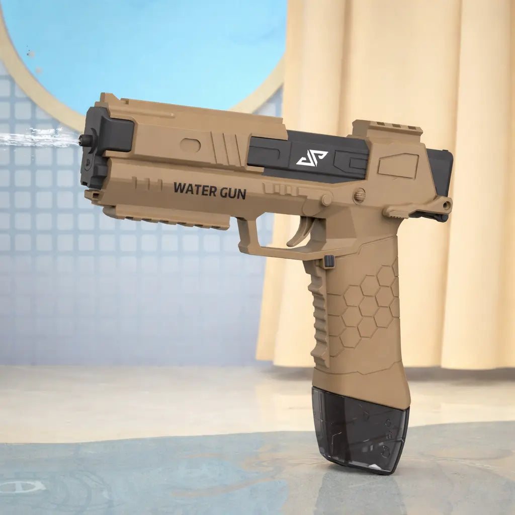 Electric Automatic Water Blaster Toy for Kids – Rechargeable Pool & Beach Summer Splash Toy (Blue & Pink) G8Central.com