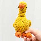 🪢🐶 Bite Resistant Dog Rope Knot Ball – Dental Chew Toy