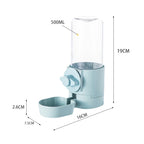 🐾🥣 Automatic Cage Hanging Pet Feeder & Water Dispenser