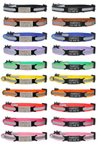 🐱✨ Reflective Adjustable Cat Collar – Personalized ID Free Engraving