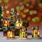 Christmas House Night Light – Cozy Holiday Home Décor