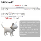 🐱✨ Reflective Adjustable Cat Collar – Personalized ID Free Engraving