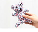 🪢🐶 Bite Resistant Dog Rope Knot Ball – Dental Chew Toy