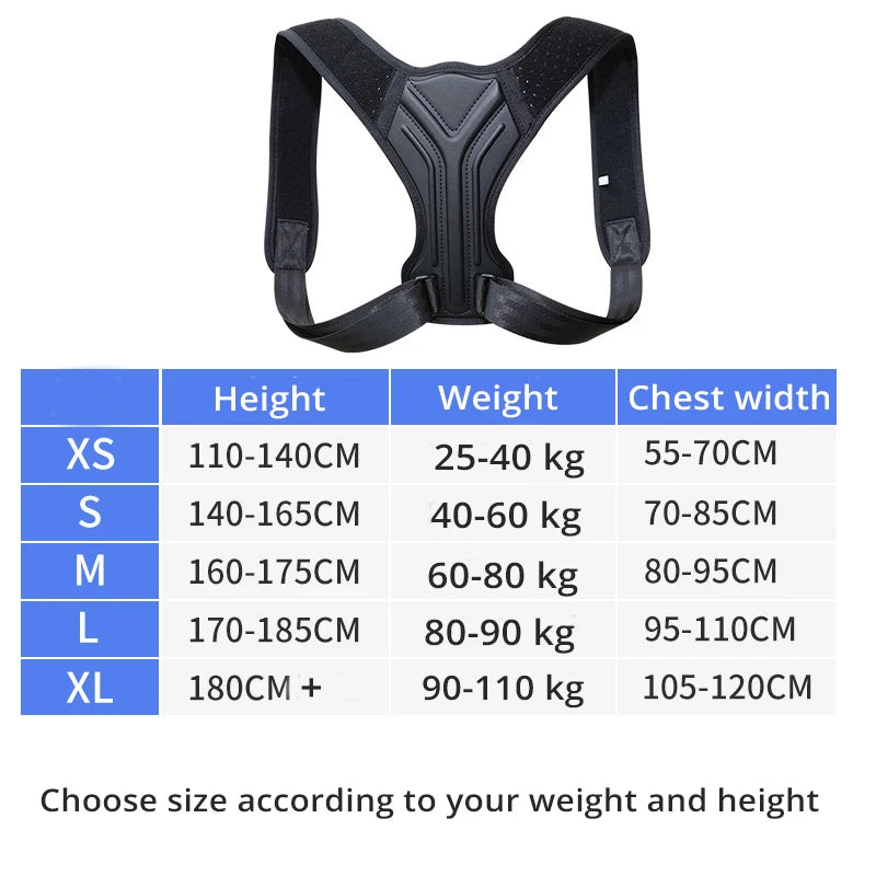 Adjustable Back Posture Corrector Belt