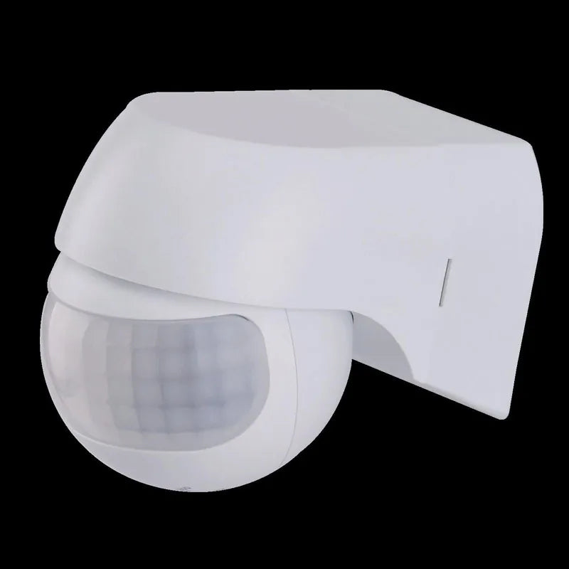 🔦✨ AC110V–240V Outdoor PIR Motion Sensor Switch | 180° Infrared Security Detector 🚶‍♂️ | IP22 Automatic Movement Light Switch (Max 30m)