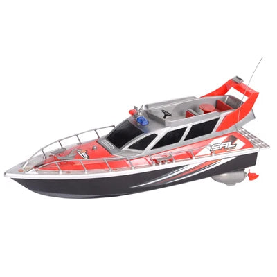 17" Radio Control Patrol Boat with 4-way Remote Control Boat Toys Warships Patrol Boats Speedboat