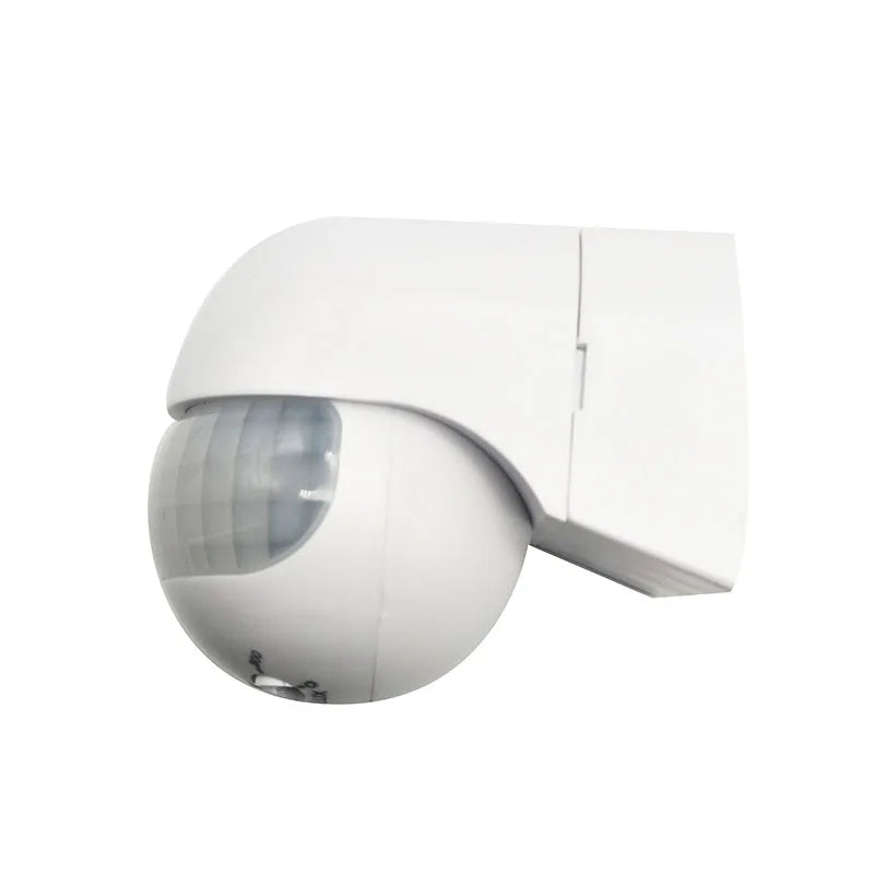 🔦✨ AC110V–240V Outdoor PIR Motion Sensor Switch | 180° Infrared Security Detector 🚶‍♂️ | IP22 Automatic Movement Light Switch (Max 30m)