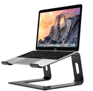 💻📐 Jomaa Ergonomic Aluminum Laptop Stand – Detachable Riser