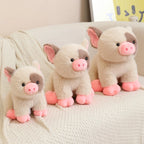 🐷💞 Stuffed Animal Comforting Companion – Ultra Soft Farm Animal Plush Toy | 20cm Sitting Pig (3 Assorted)