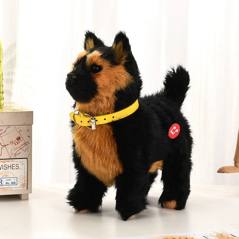 🐶🤖 Robot Dog Toy – Interactive Electronic Plush Puppy with Sound, Touch Control, Walking & Barking | Kids Gift
