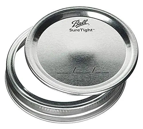 Wide Mouth Mason Jars 32 ounces with Airtight Lids & Bands | 4-Pack G8Central.com