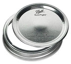 Wide Mouth Mason Jars 32 ounces with Airtight Lids & Bands | 4-Pack G8Central.com