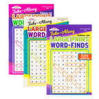 🧩 KAPPA Take-Along Large Print Word Search Puzzle Book Set (3 Pack) – Easy-to-Read Word Find Games for Adults, Seniors & Teens | Brain Training Activity Books 8” x 5” Digest Size