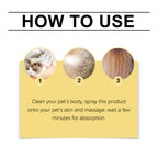 Pet Skin Care Spray – Flea & Lice Relief for Dogs & Cats