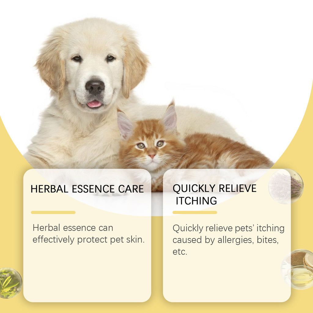 Pet Skin Care Spray – Flea & Lice Relief for Dogs & Cats