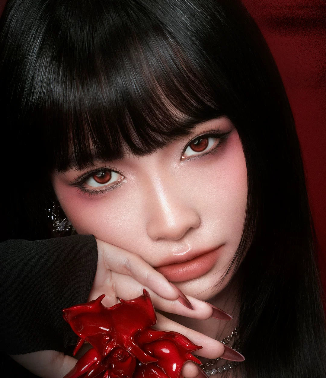 Little Ondine Complete Makeup Set 💄✨ Floating Shadow • Blush Palette • Eyeliner Pencil • Mascara • Liquid Lipstick • Long‑Lasting Cosmetics Kit