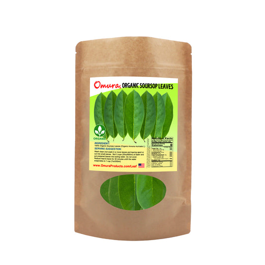 Organic SOURSOP LEAVES in Ounces | La Hojas De GUANÁBANA en Onzas