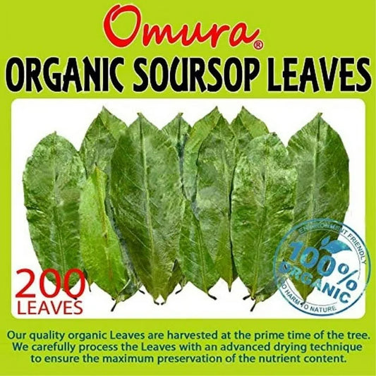 Omura ORGANIC SOURSOP Guanabana For TEA 200 LEAVES 3.5oz