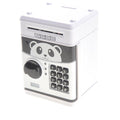 Cartoon panda electronic password protected piggy coin bank for kids