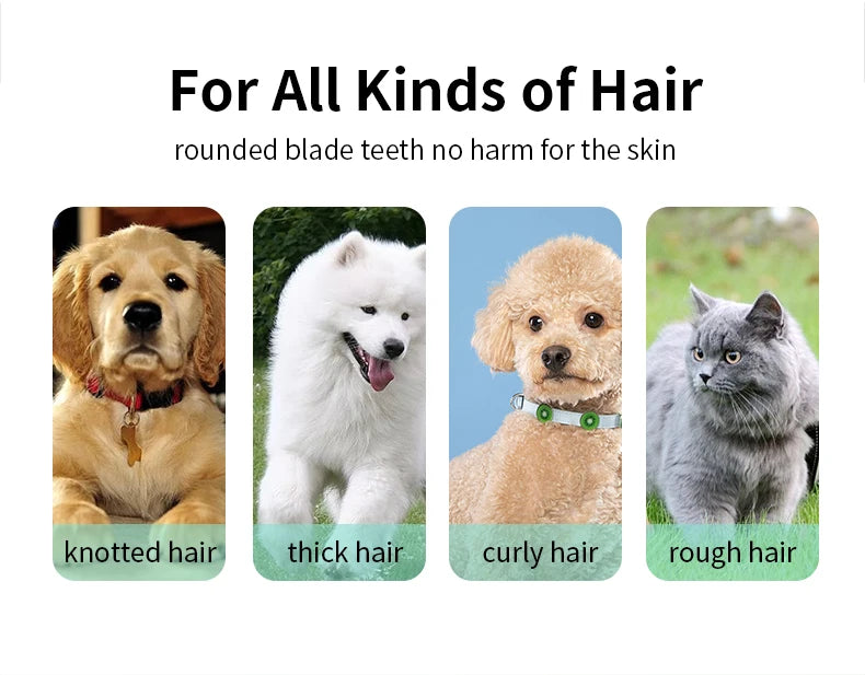 Mute Electric Pet Grooming Clippers for Kittens & Puppies