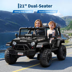 🚙 24V Kids Electric Off-Road Ride-On Car – 2-Seater 4WD Ride On Truck with Parent Remote Control for Boys & Girls Ages 3-8