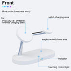 3-in-1 Wireless Charger Stand – Fast Charging for iPhone, Apple Watch & AirPods