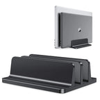 💻📐 Vertical Aluminum Laptop Stand – Adjustable Portable Holder