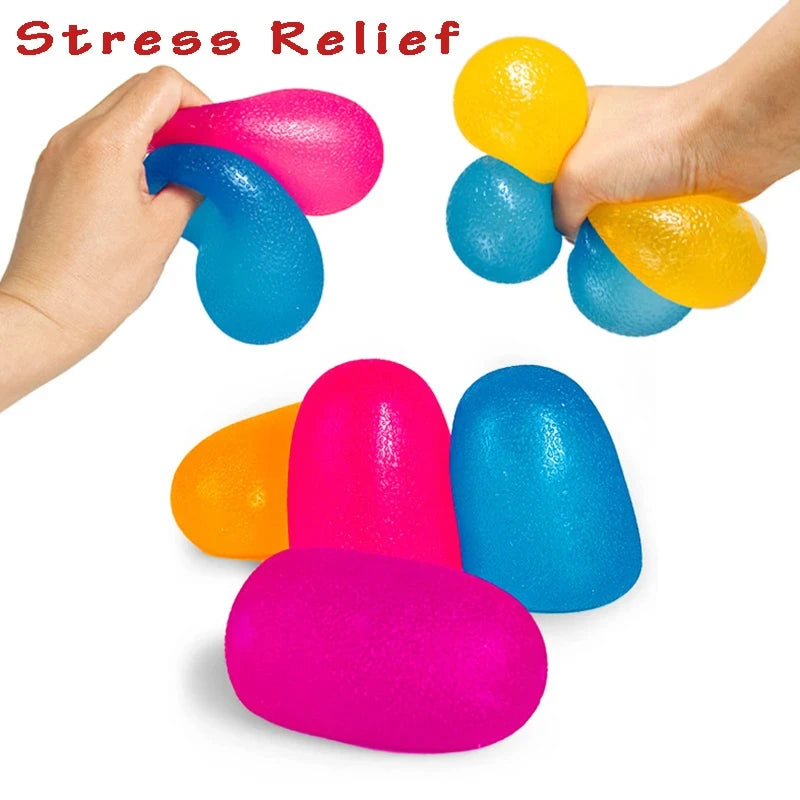 Colorful Maltose Squishy Ball – Soft Slow-Rebound Animal Fidget Toy