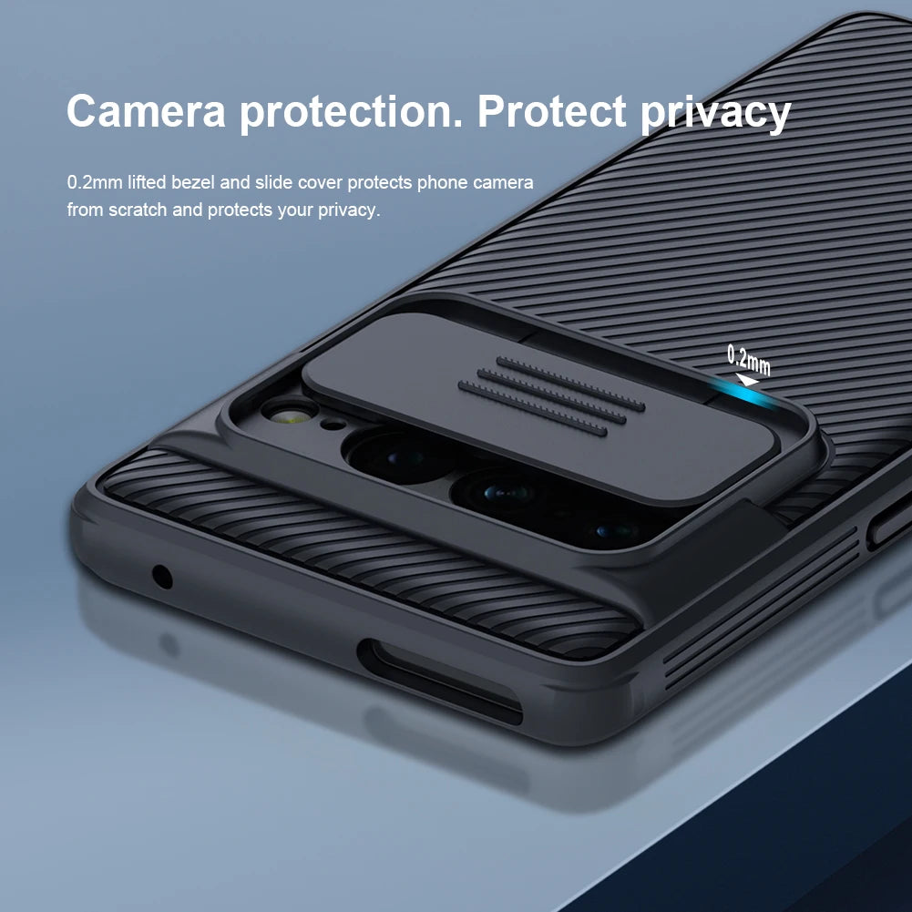 Nillkin Shockproof Case with Slide Camera Cover for Google Pixel